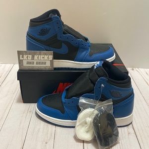 NEW AIR JORDAN 1 HIGH OG DARK MARINA (GS)
